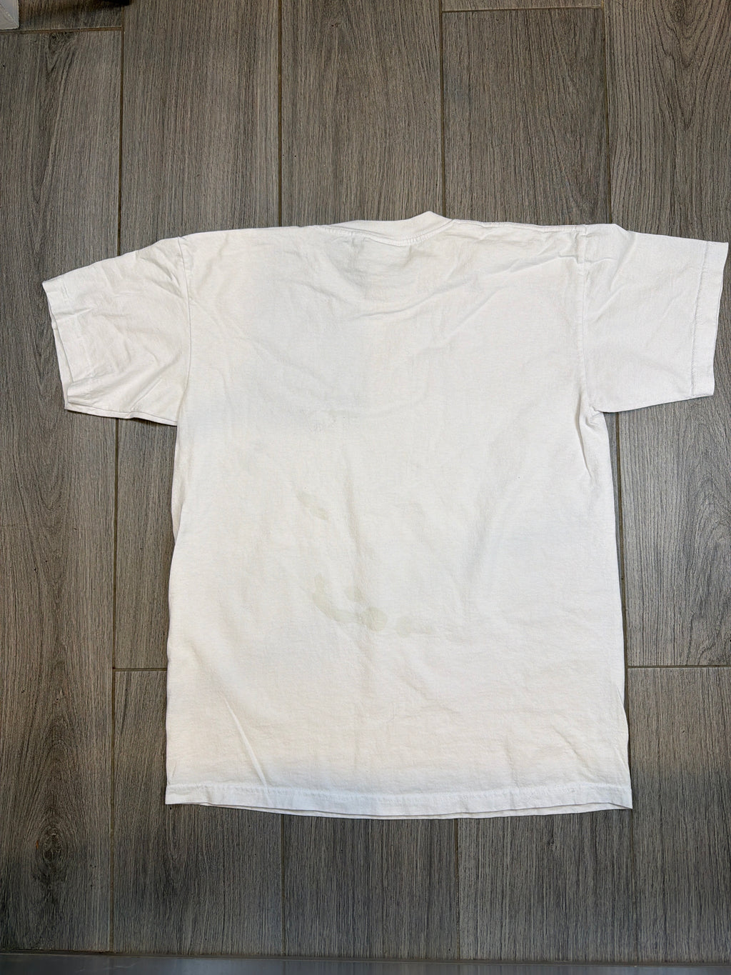 90s Grateful Dead Football Bayside White/Red T-Shirt Large