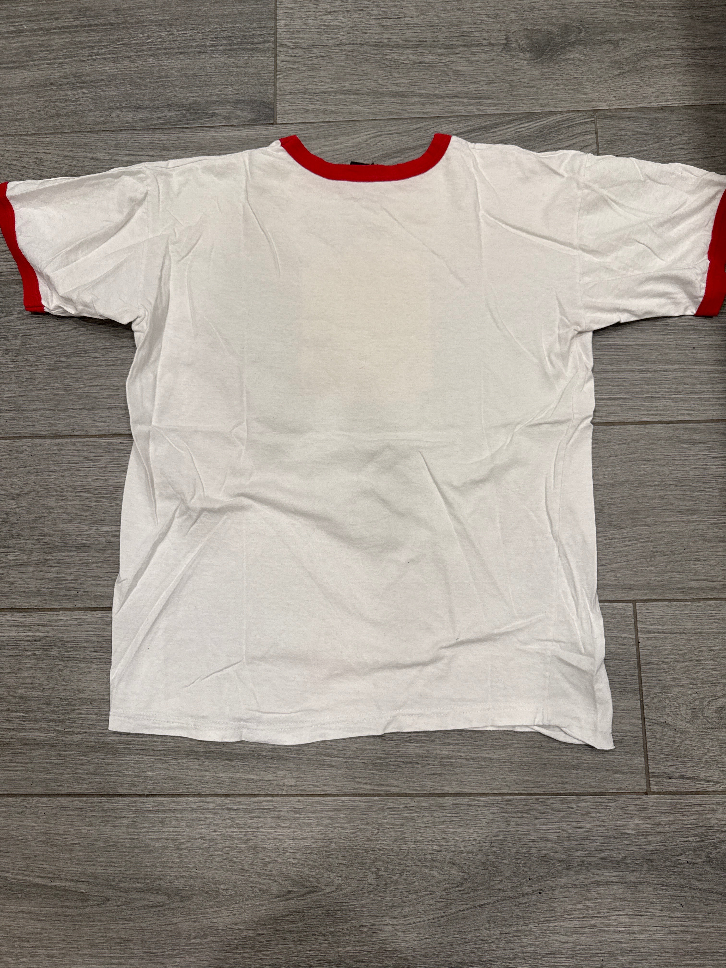 90s Thundercats Cartoon Promo Red/White Ringer Changes Large