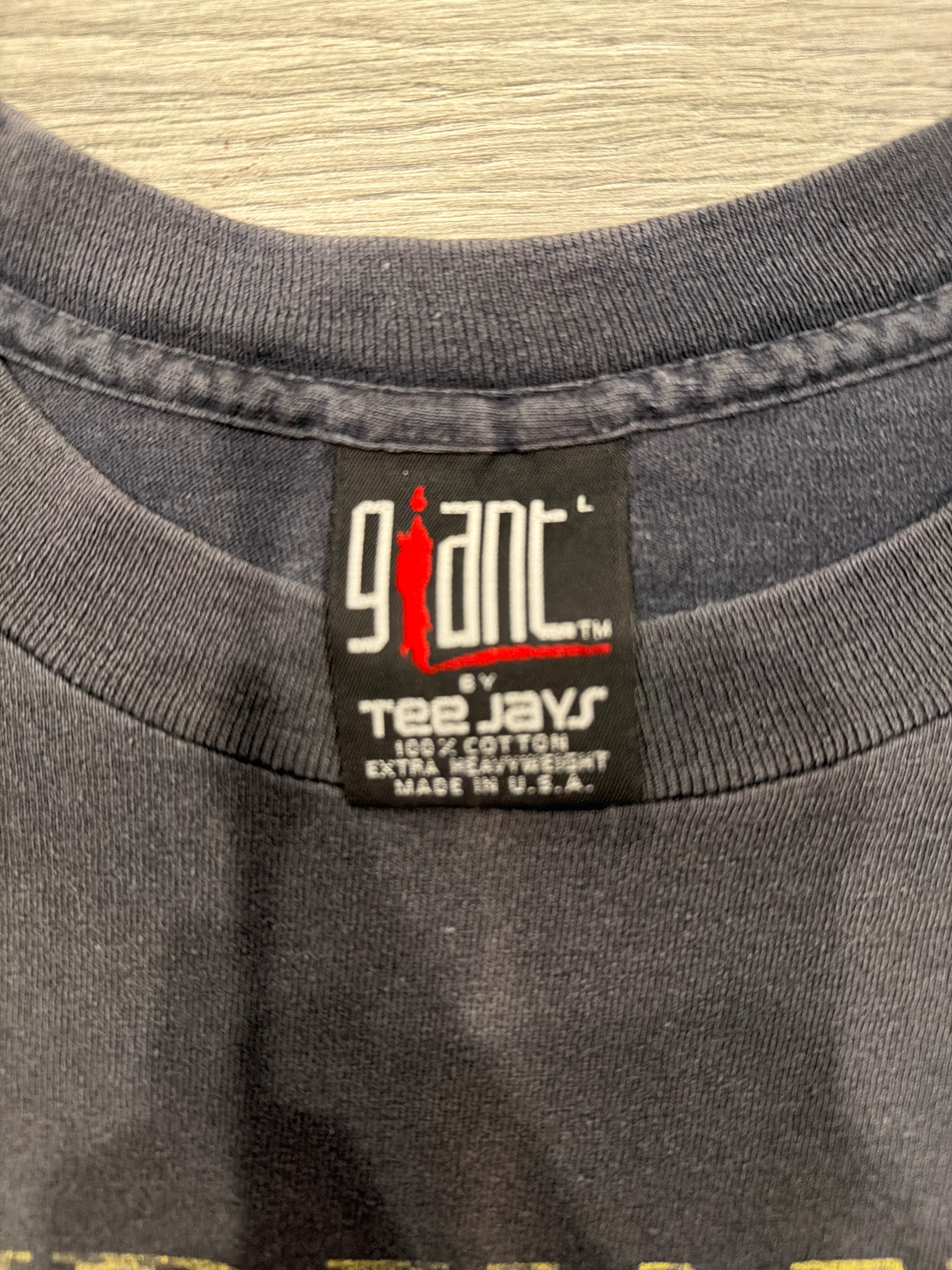 1992 Nirvana Smiley Giant Kurt Cobain Grohl Tee Jays Faded T-Shirt Large