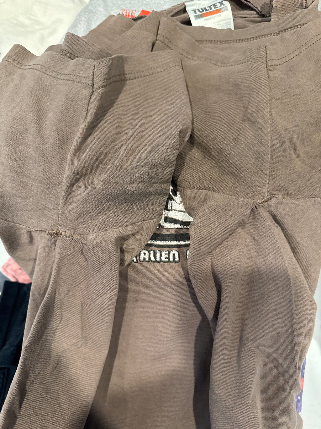 00s Alien Workshop Abduction Exam Room Tultex Brown T-Shirt Large