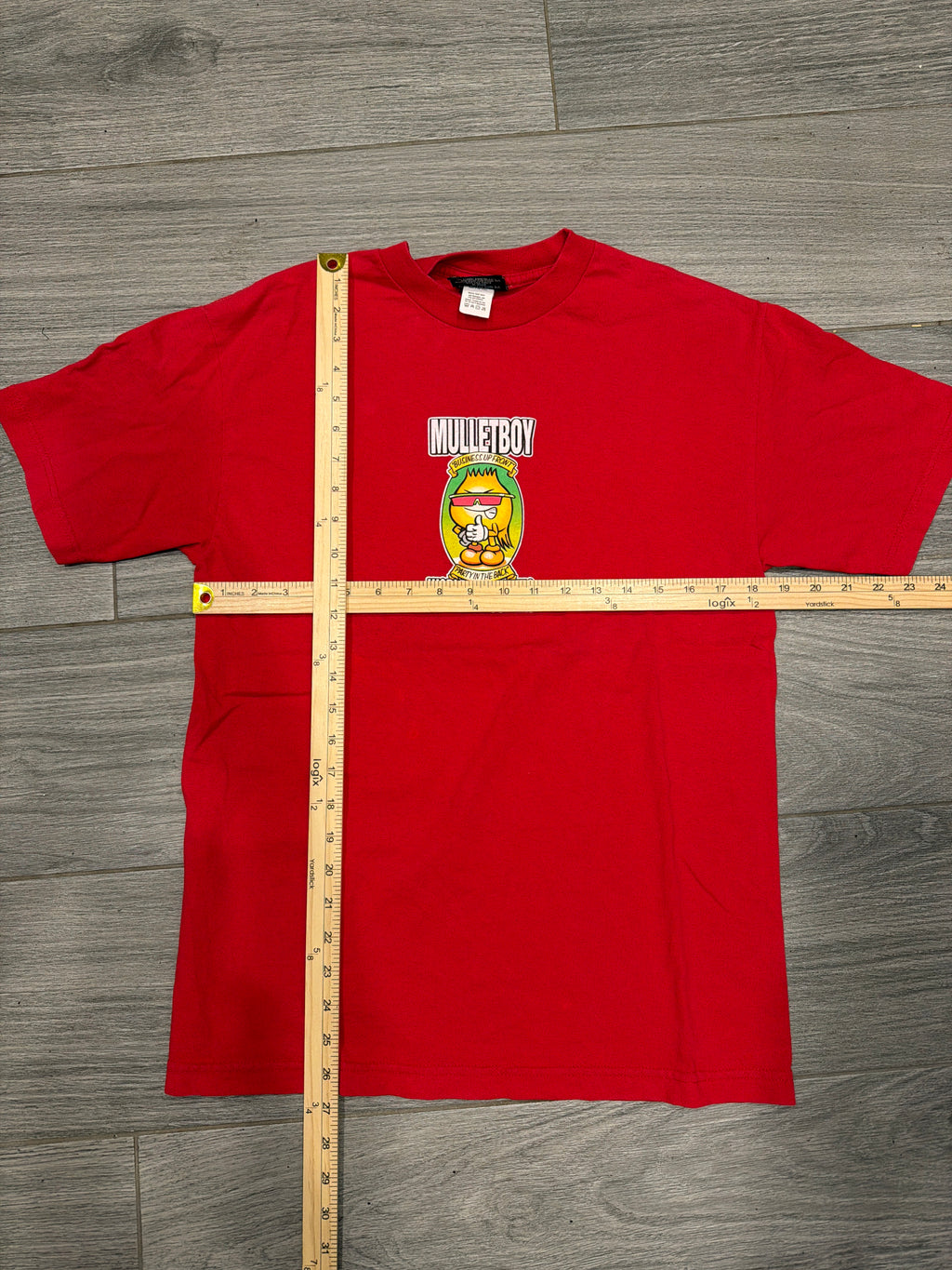 00s Mullet Boy World Industries Skate Skateboard T-Shirt Medium