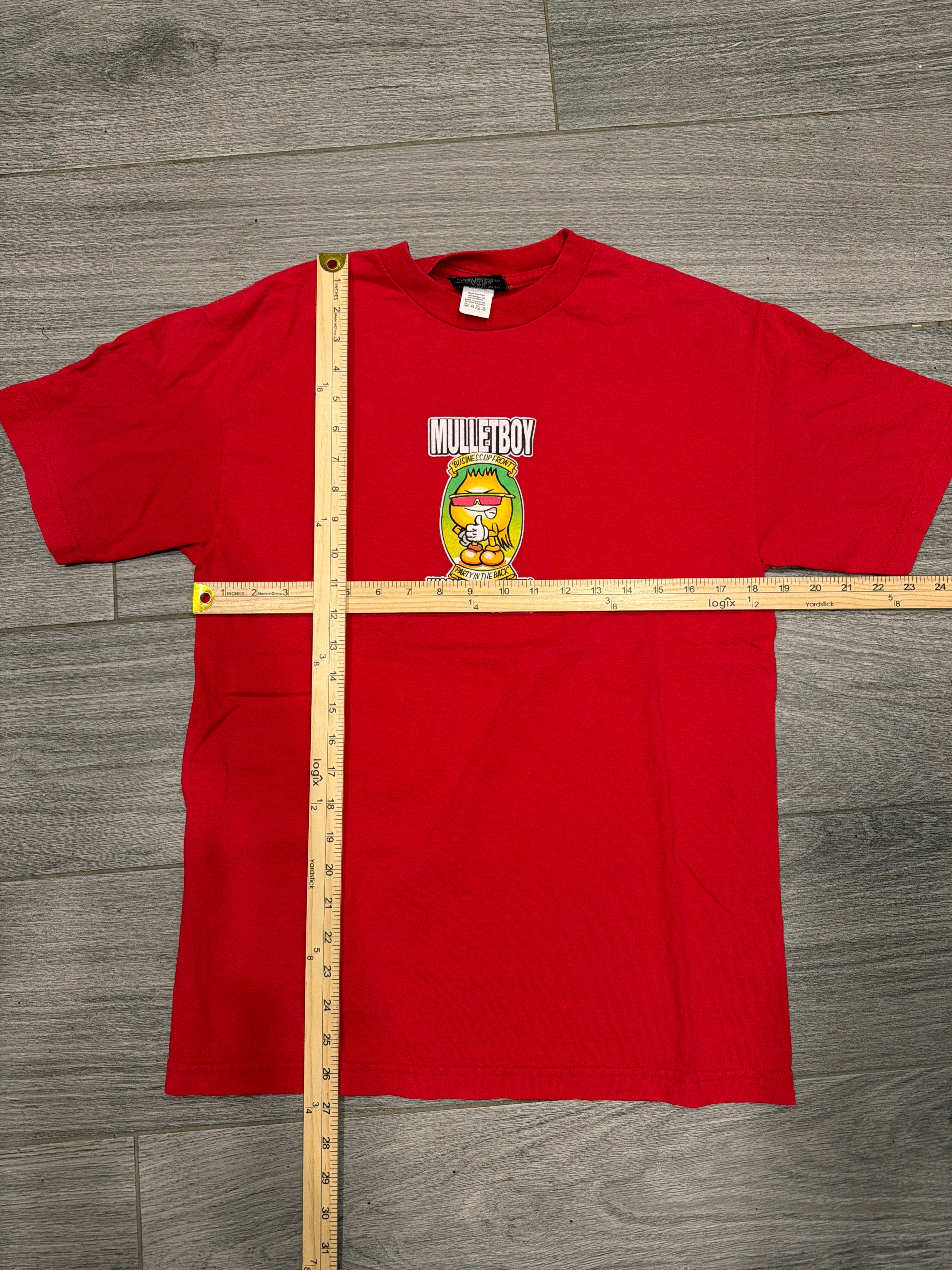 00s Mullet Boy World Industries Skate Skateboard T-Shirt Medium