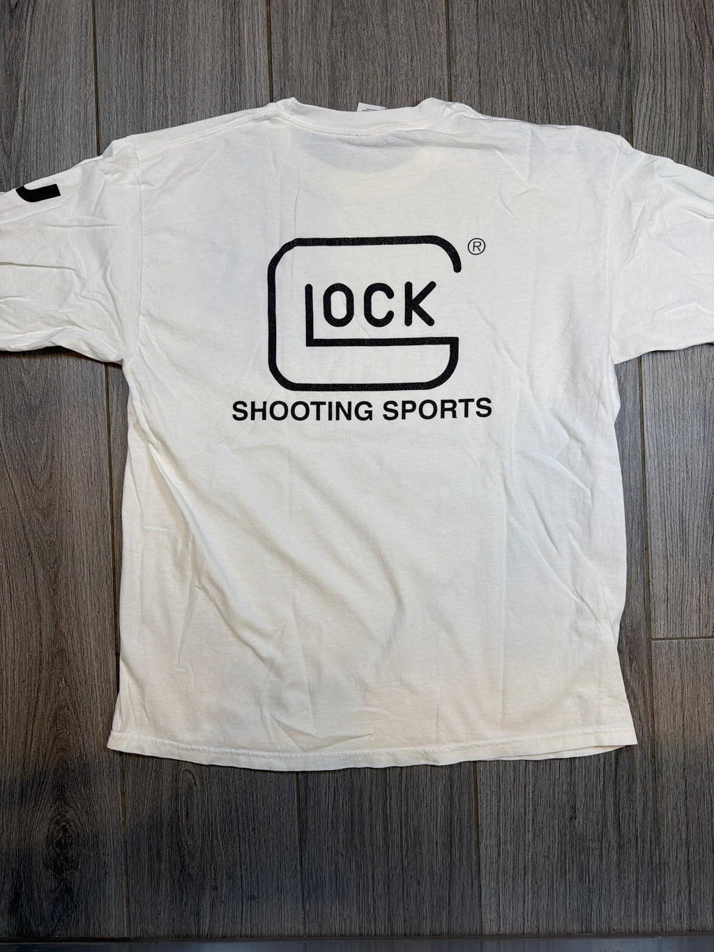 Y2K Glock USA Longsleeve White T-Shirt XL