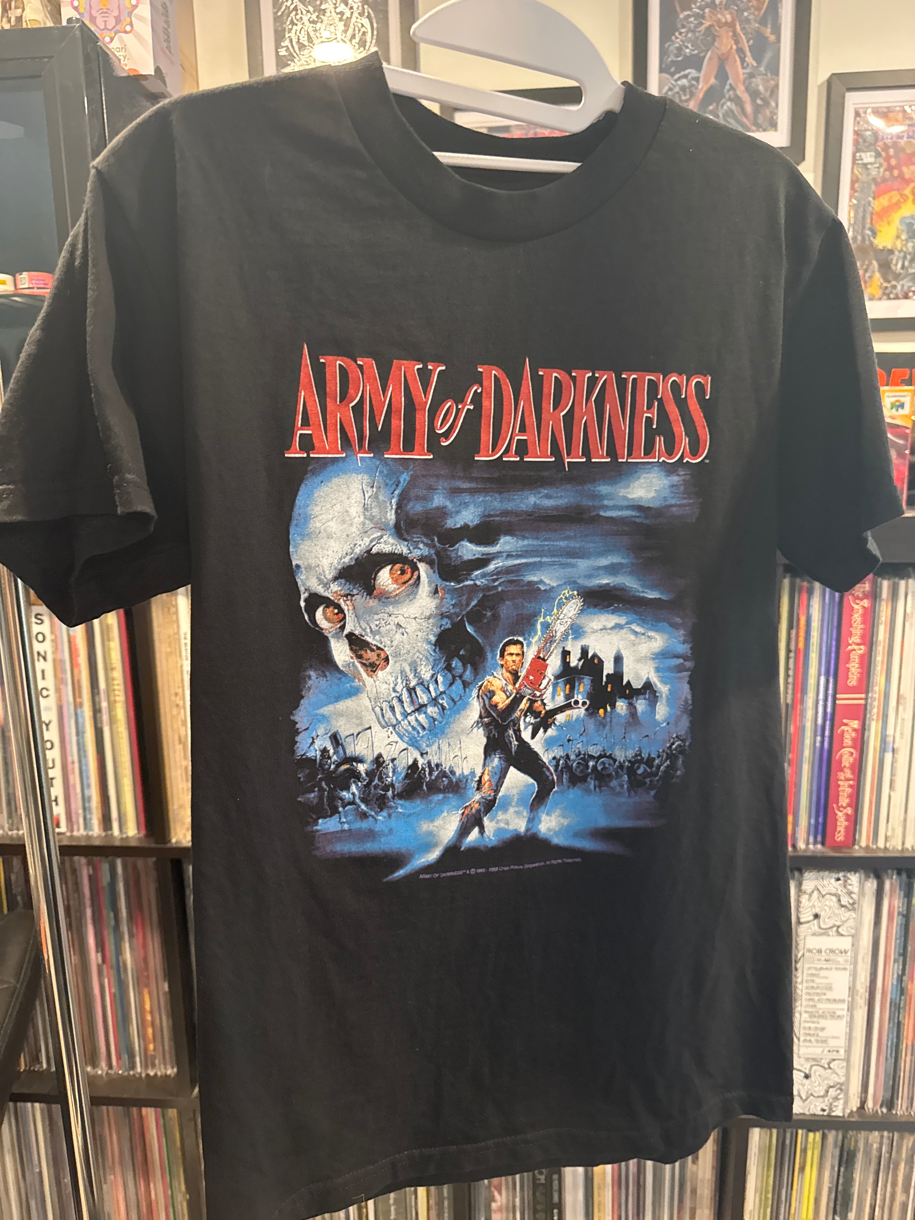 2008 Army of Darkness Horror Movie T Shirt Halloween Black S Tennessee River