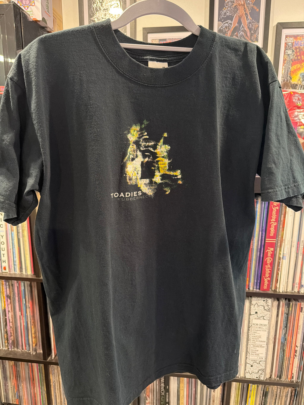 00s Toadies Rubberneck Black Anvil T Shirt M Black