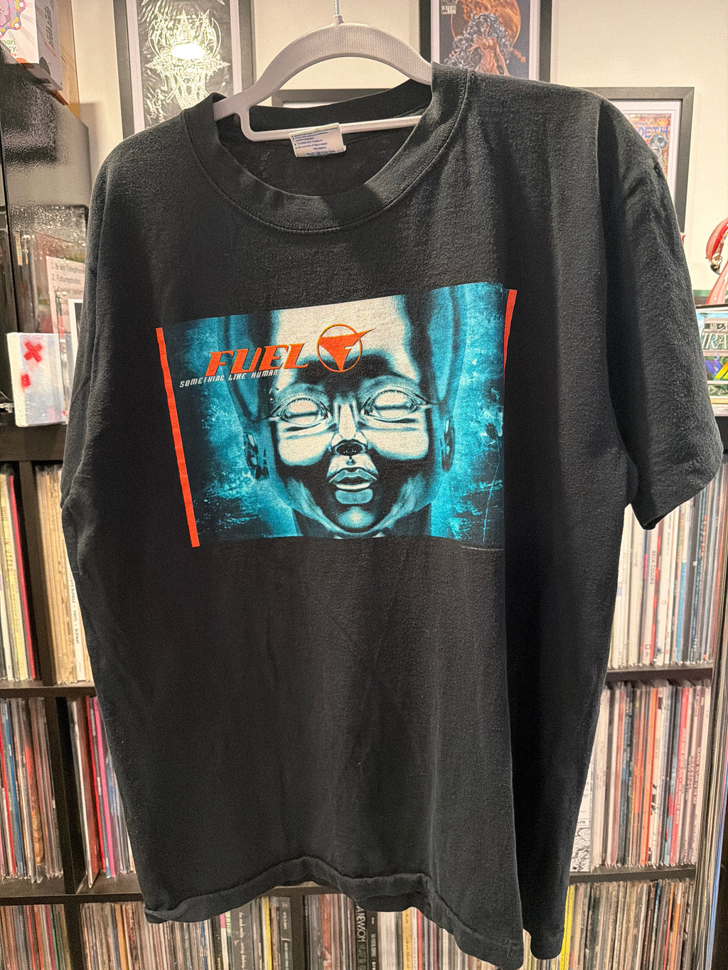 2000 Fuel Something Like Human Tour L Allsport Single Stitch T Shirt