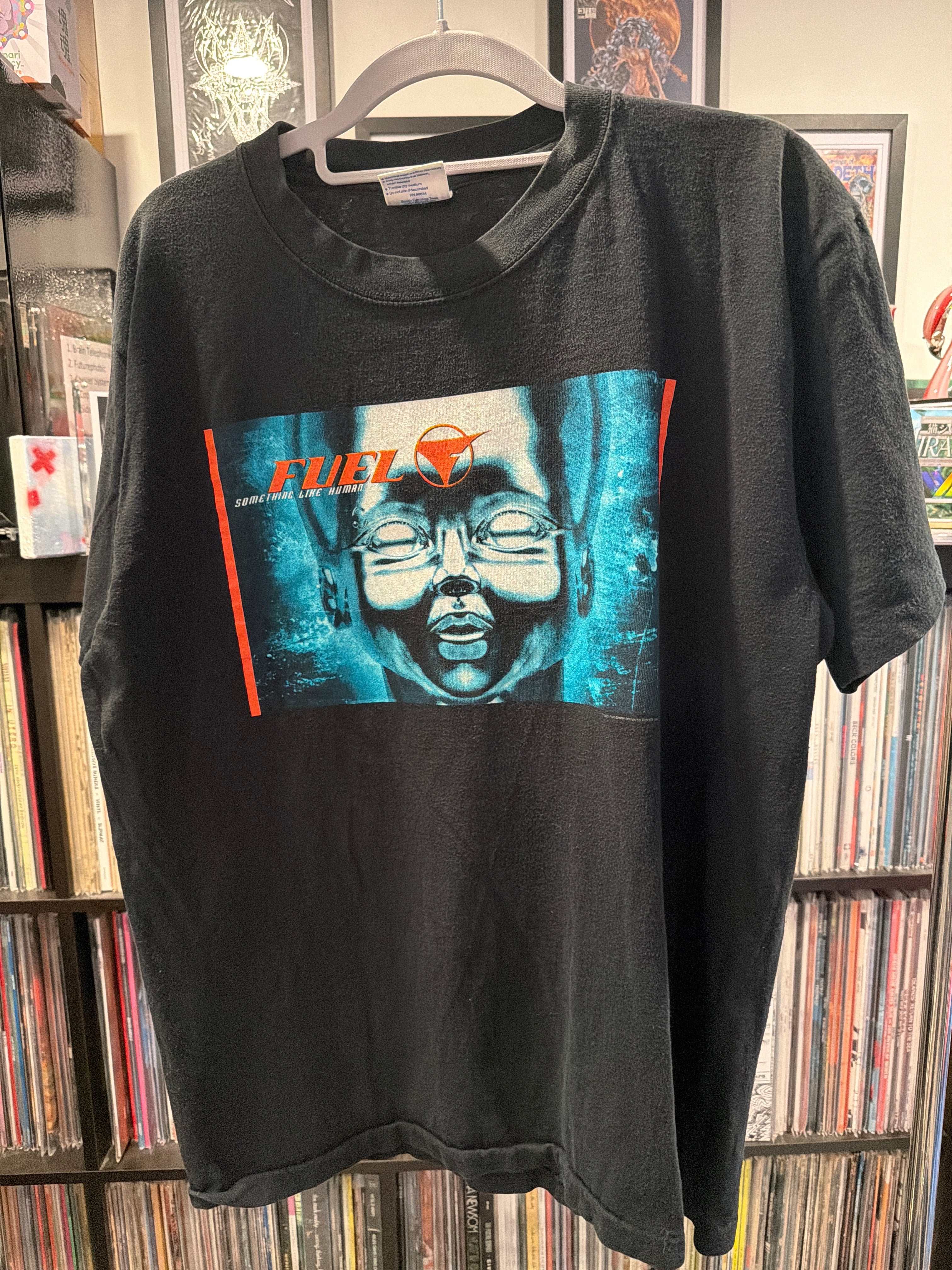2000 Fuel Something Like Human Tour L Allsport Single Stitch T Shirt