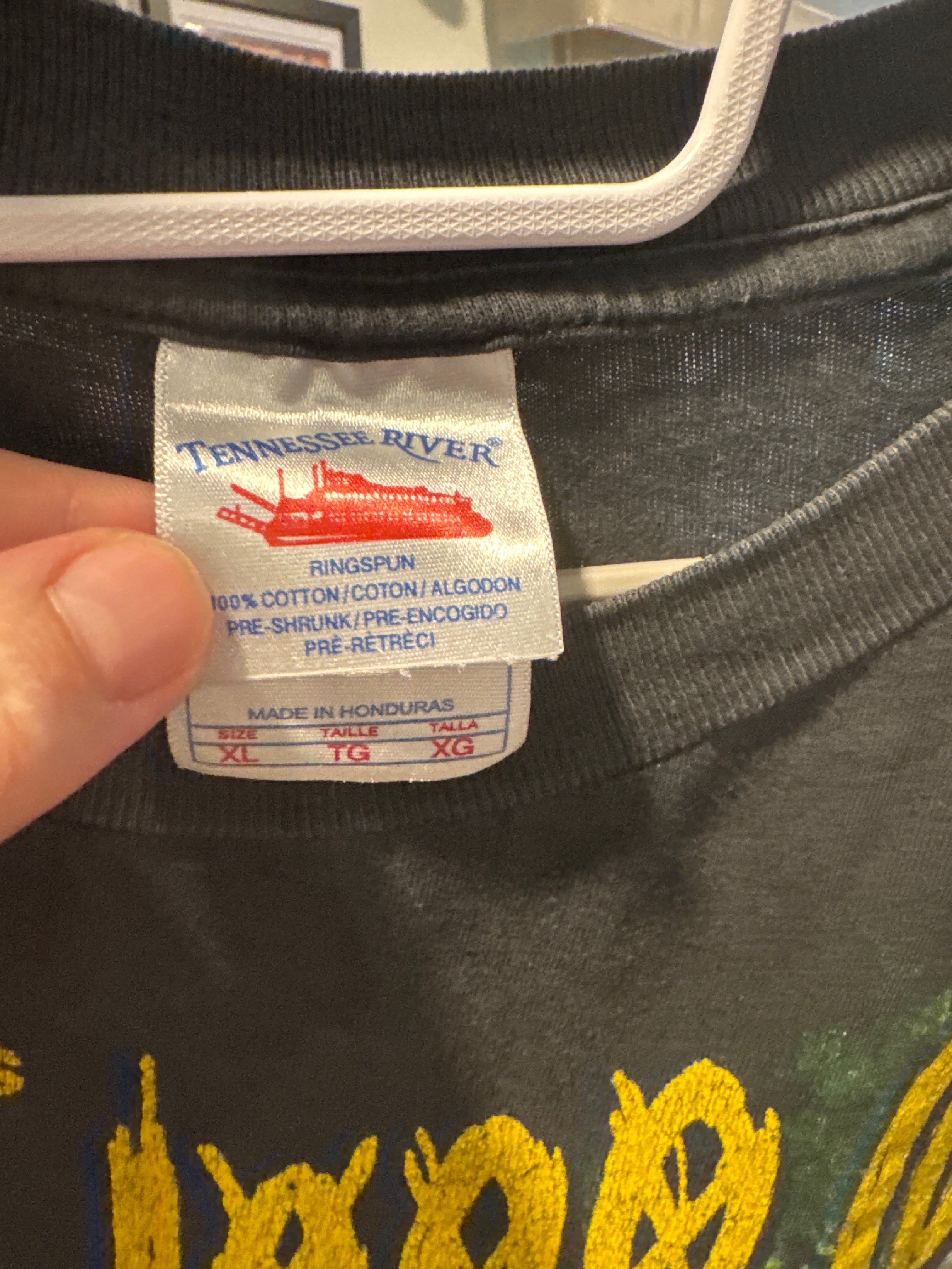 2002 House of 1000 Corpses Horror Movie T-Shirt Black XL fits L Faded