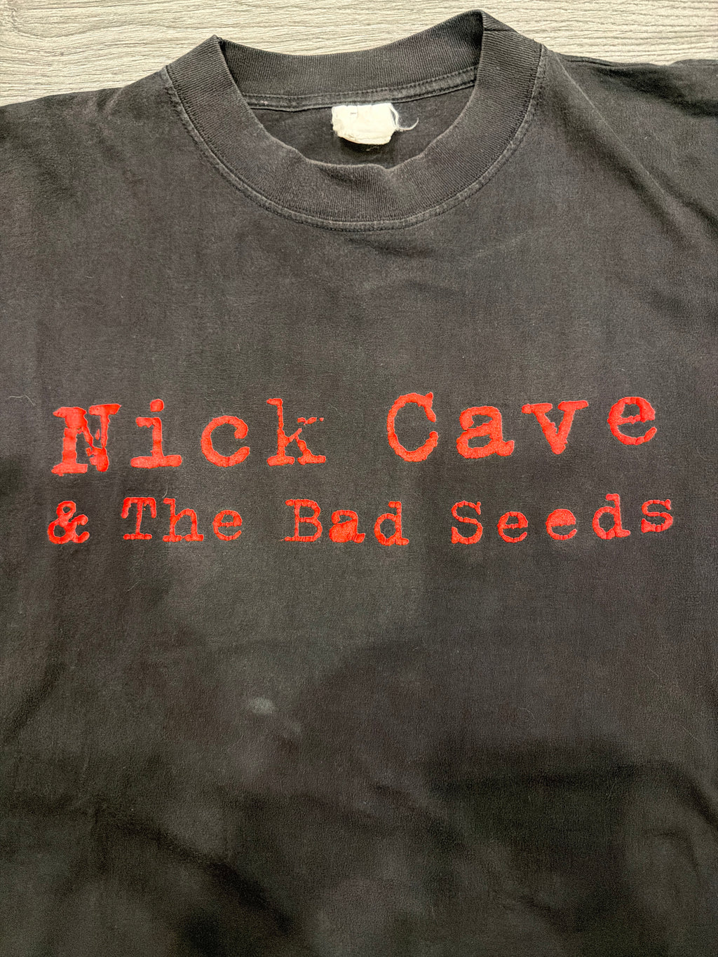 1994 Nick Cave and the Bad Seeds Tour Black T-Shirt XL