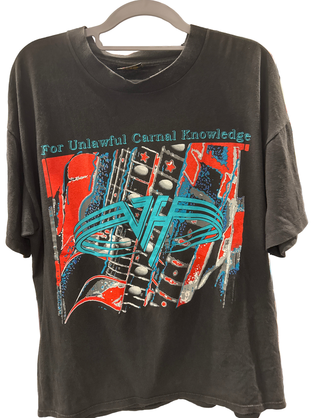 1991 Van Halen For Unlawful Carnal Knowledge Shirt Brockum XL