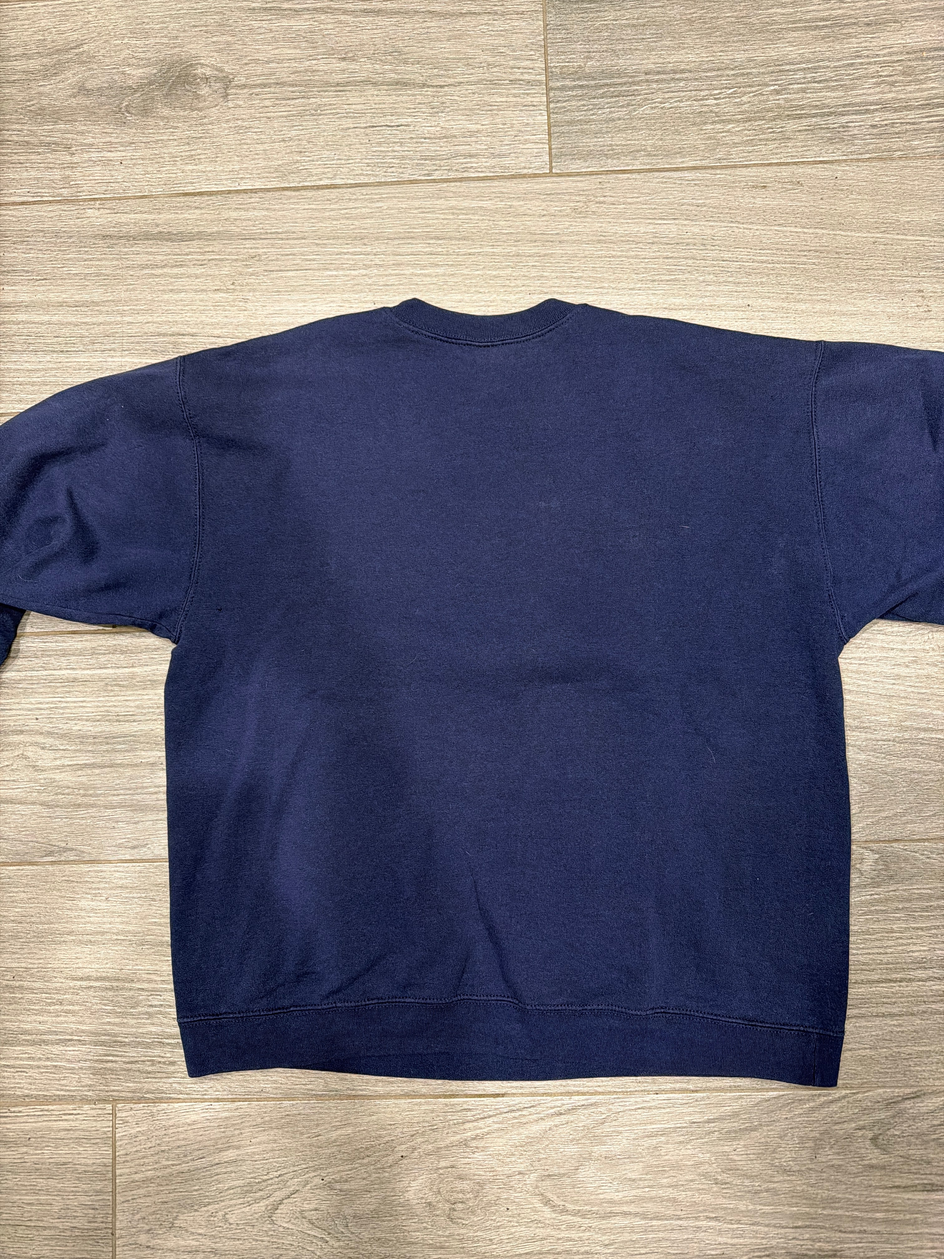 2005 Sturgis Motorcycle Harley Davidson Crew Neck Blue Sweatshirt Large