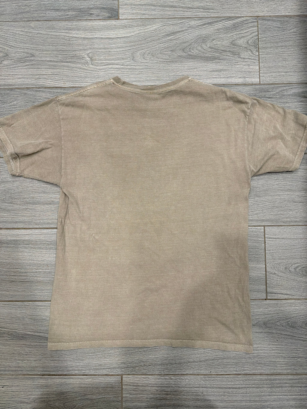 Nirvana M&O Gold Band Photo Kurt Cobain Y2K T-Shirt Large