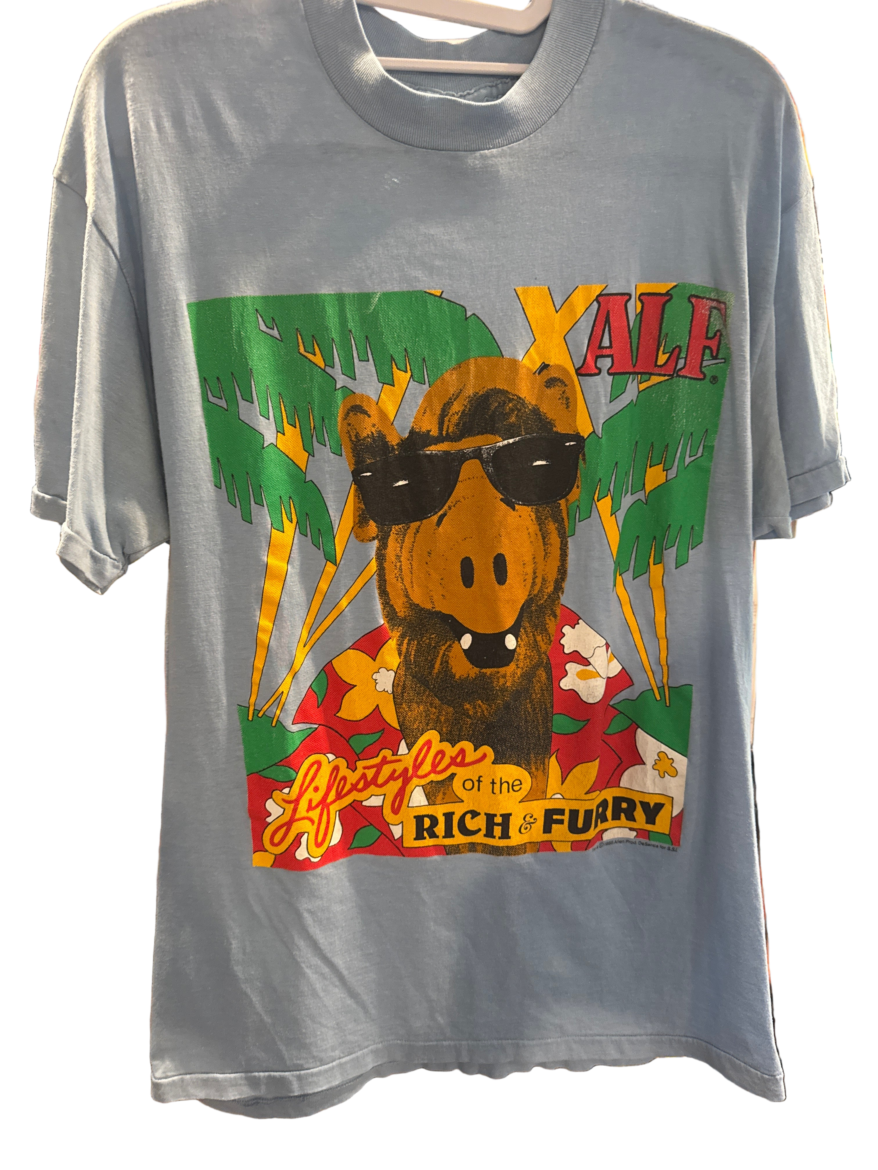 1988 Alf Lifestyles Blue Paper Thin Large