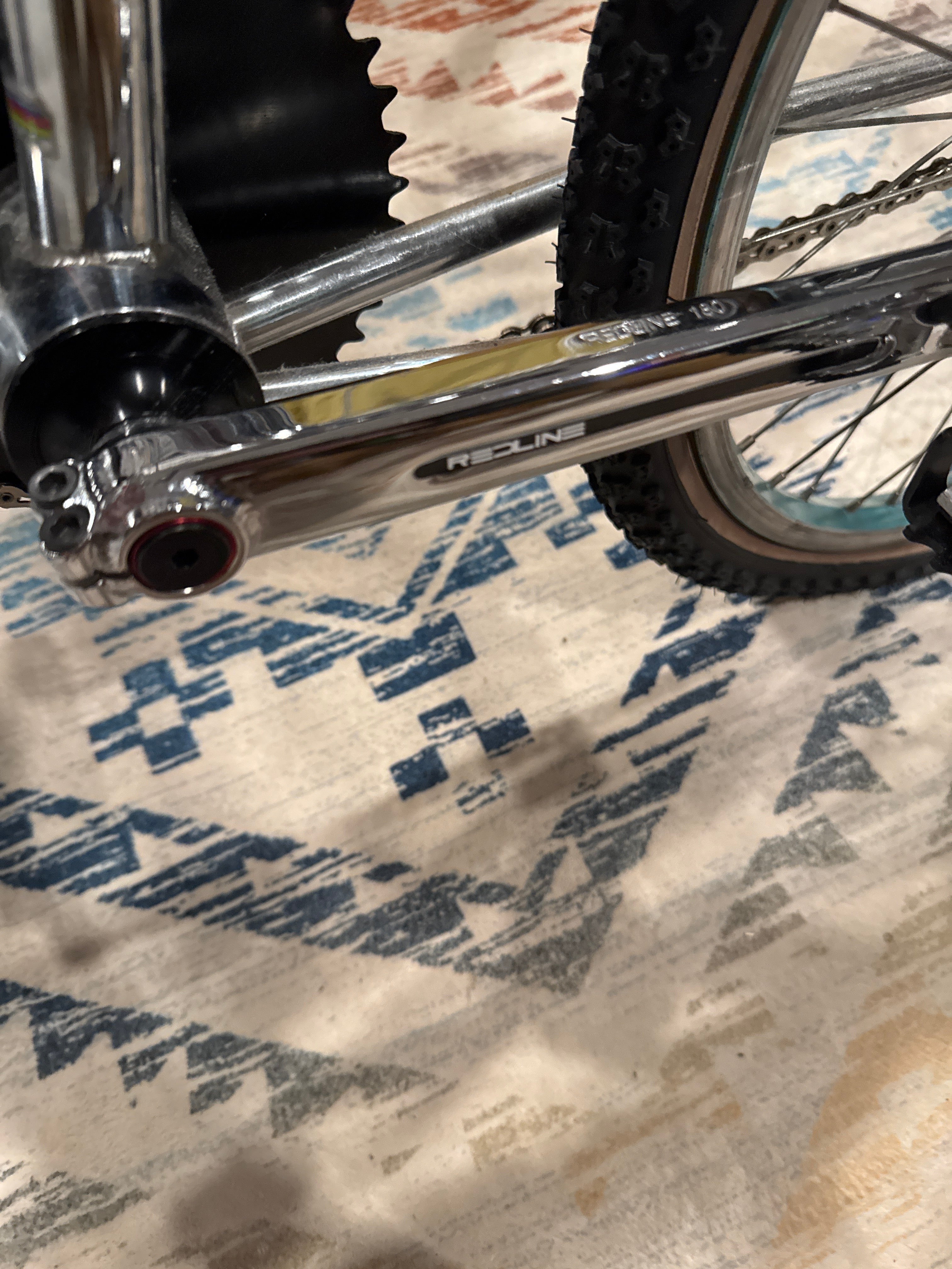 1996 ELF Z1 Vintage BMX bike Chrome/teal