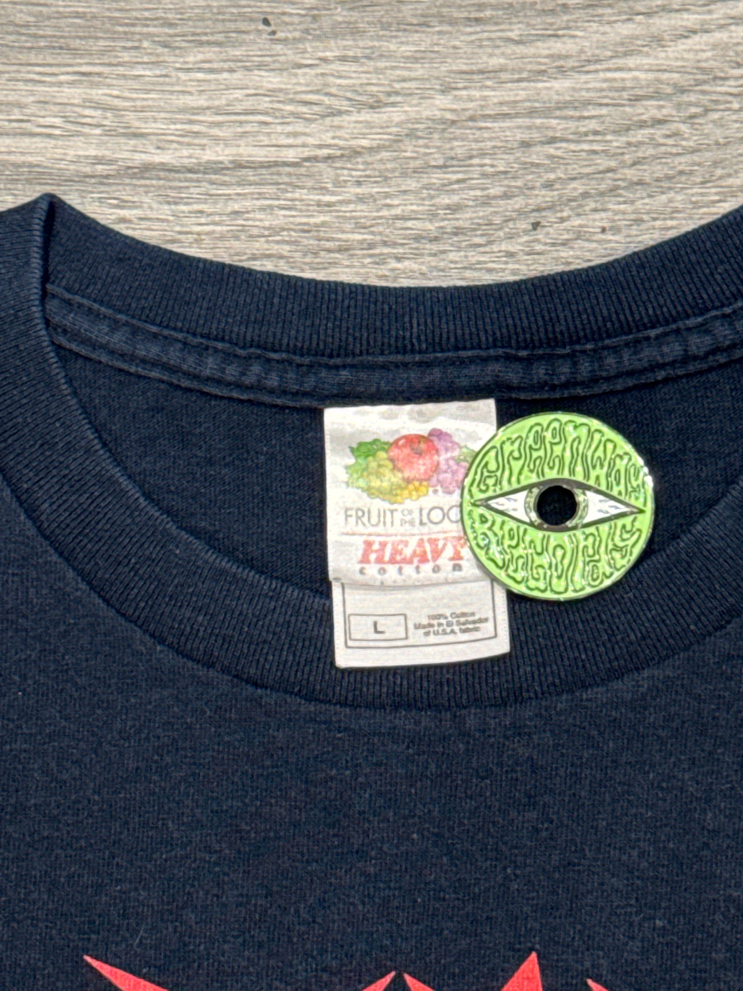 2004 Municipal Waste Smoke Beer Double Sided Black T-Shirt Large