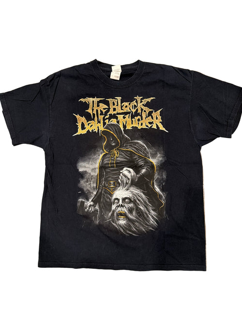 00s Black Dahlia y2k fits Large Black Band T-Shirt XL