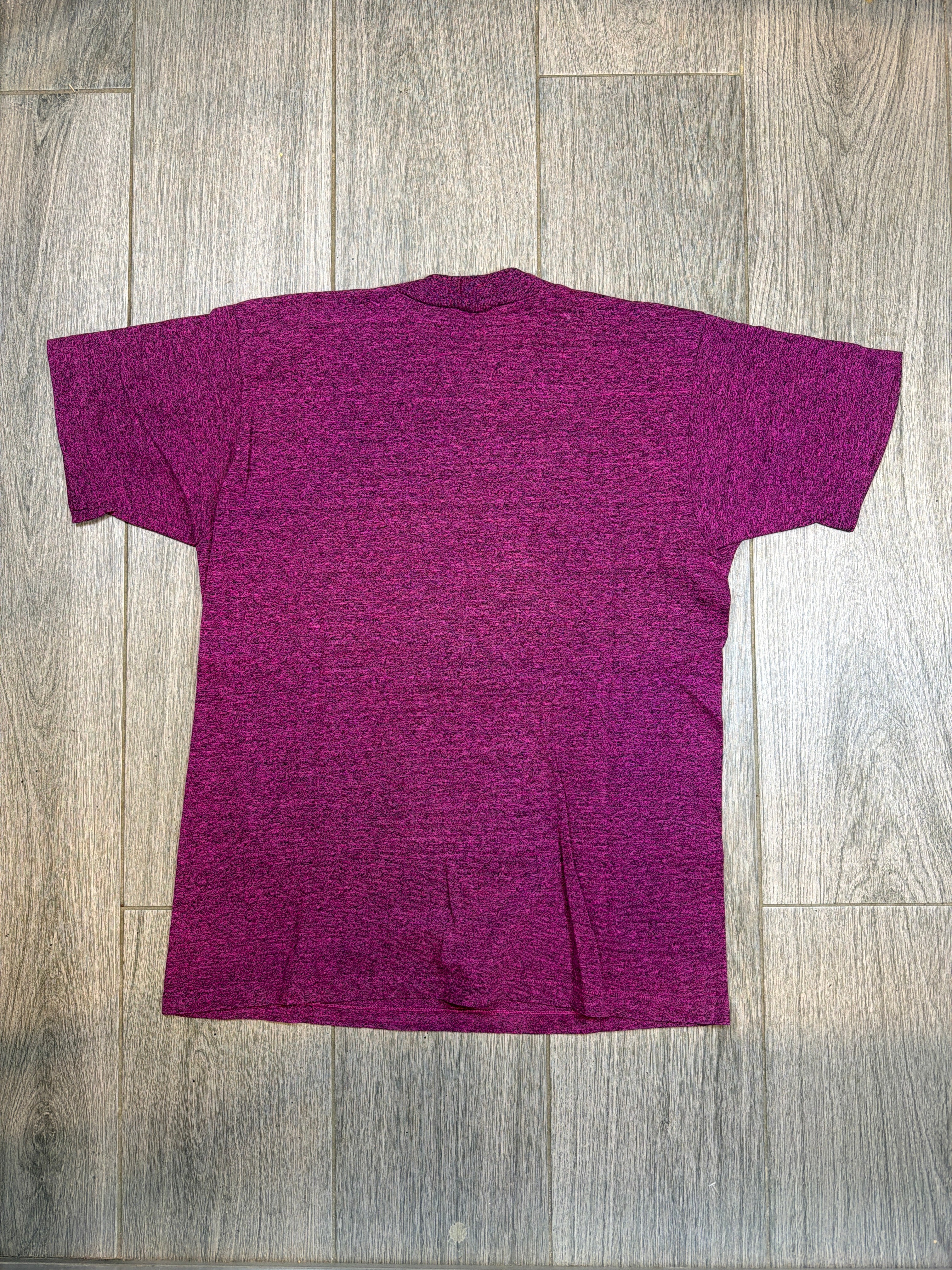 90s Tour De Force World Teamsports Volleyball Vintage Purple T-Shirt Large