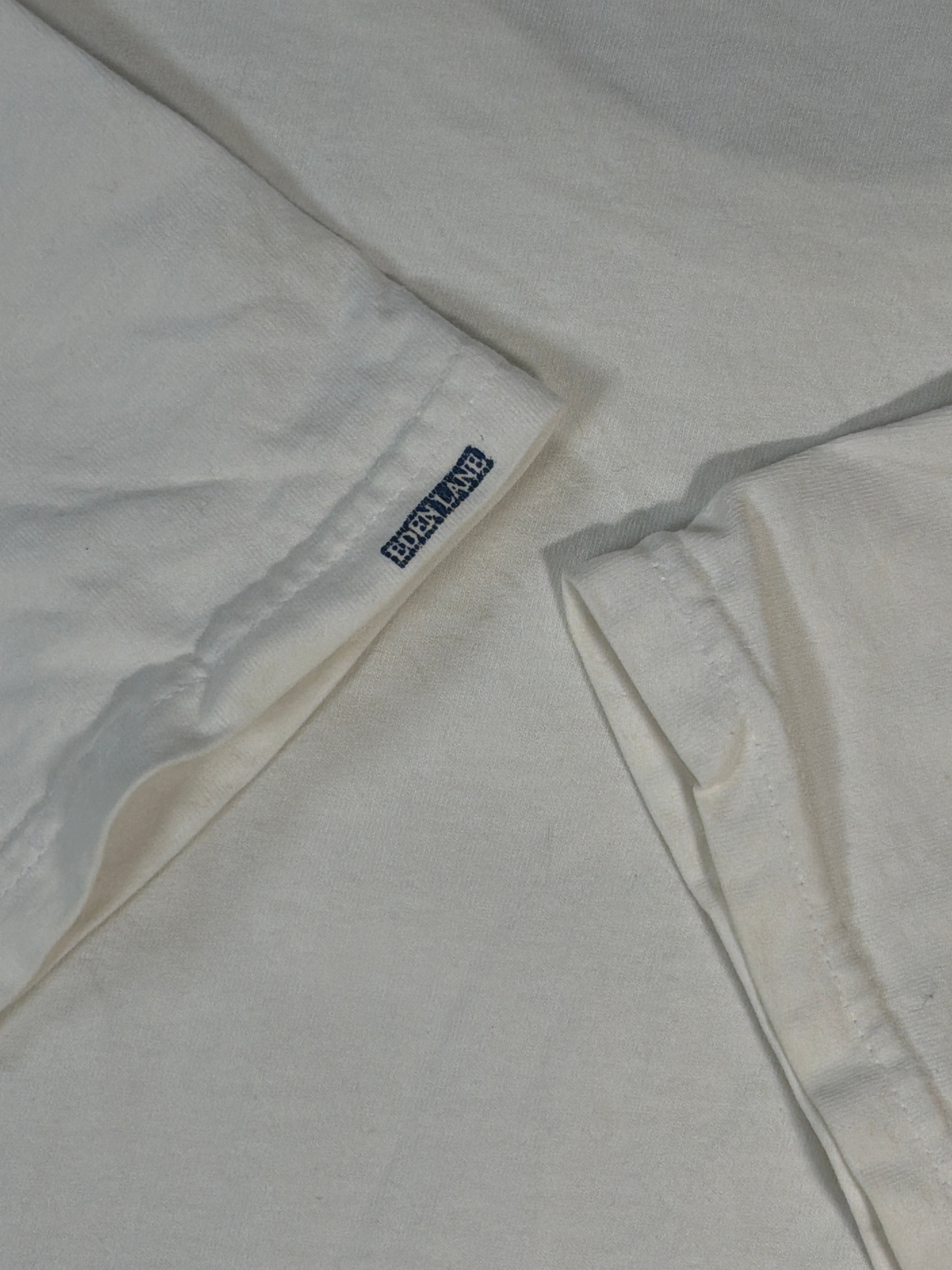 September 11 Won't Forget Vintage Memorial White T-Shirt Large
