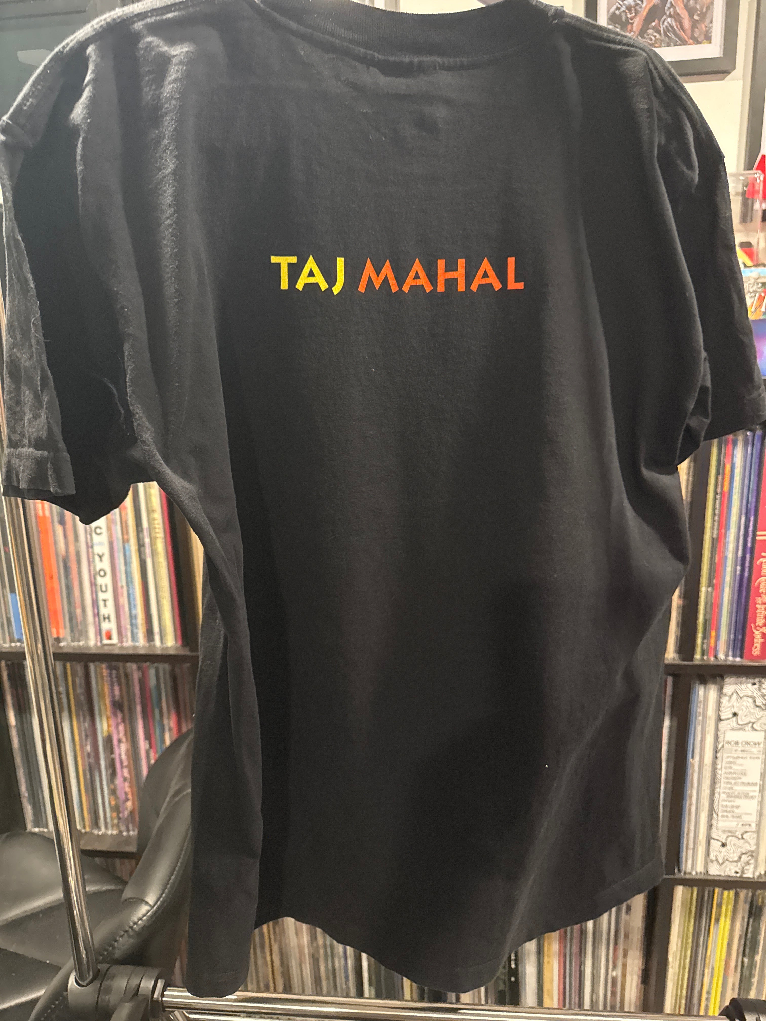 90s Taj Mahal Winterland Black Large T Shirt Graphic