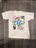90s Selena Happy Birthday We Miss You White T-Shirt Large