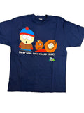 1997 South Park They Killed Kenny Stan Blue T-Shirt
