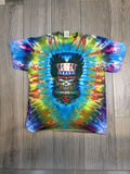 2009 Grateful Dead Dylan String Cheese Rothbury Tie Dye FOTL T-Shirt Large
