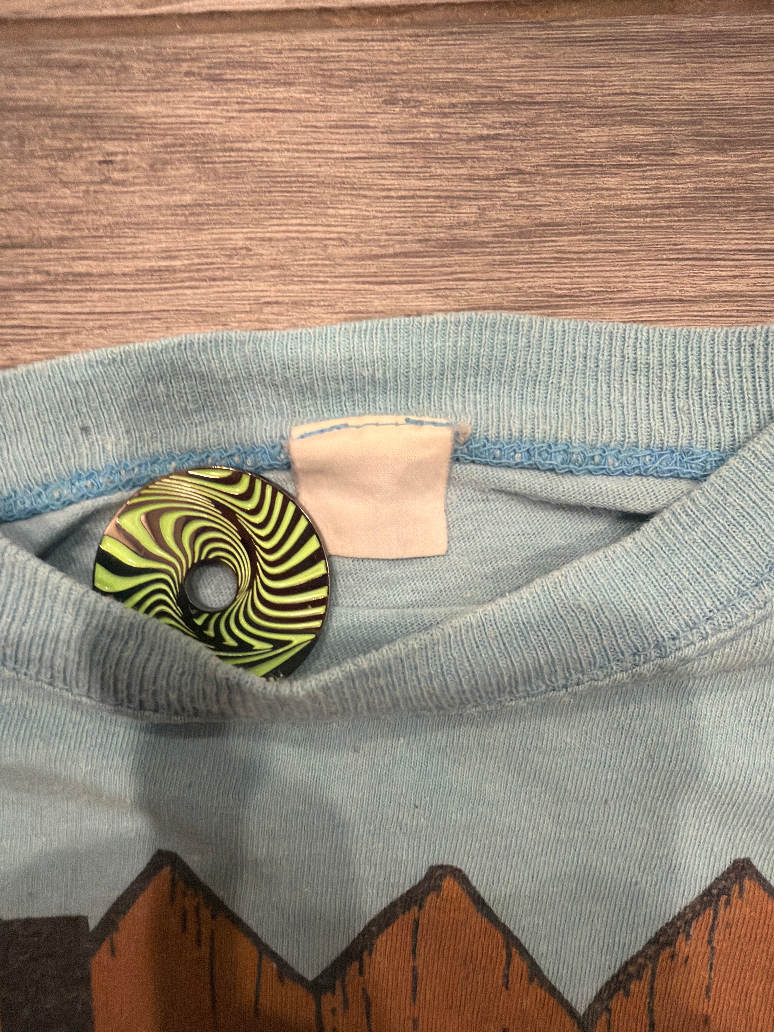 1990 All Allroy Saves European Tour Descendants Blue XL T-Shirt