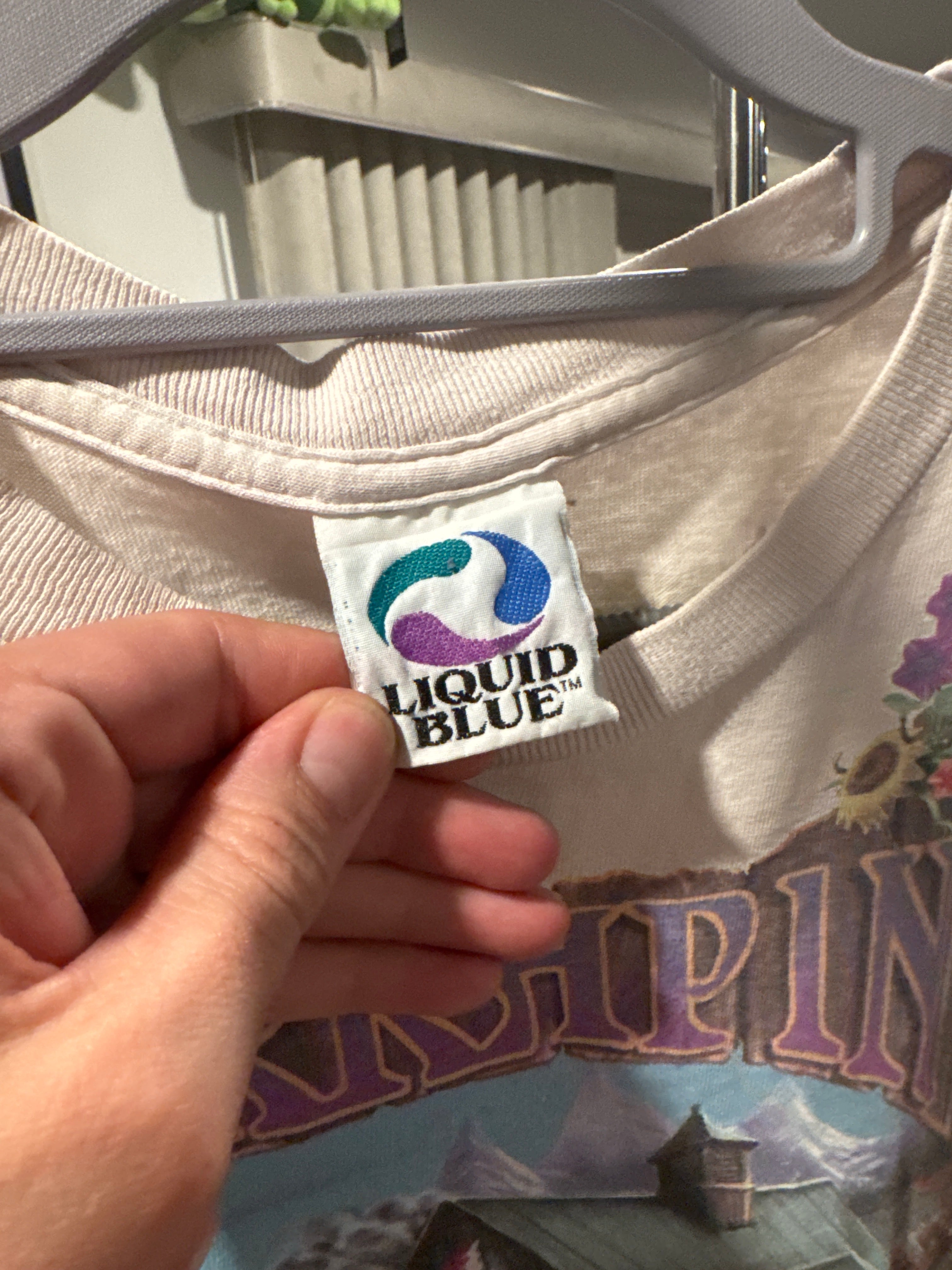 90s Grateful Dead Terrapin Station Liquid Blue XL Tie Dye