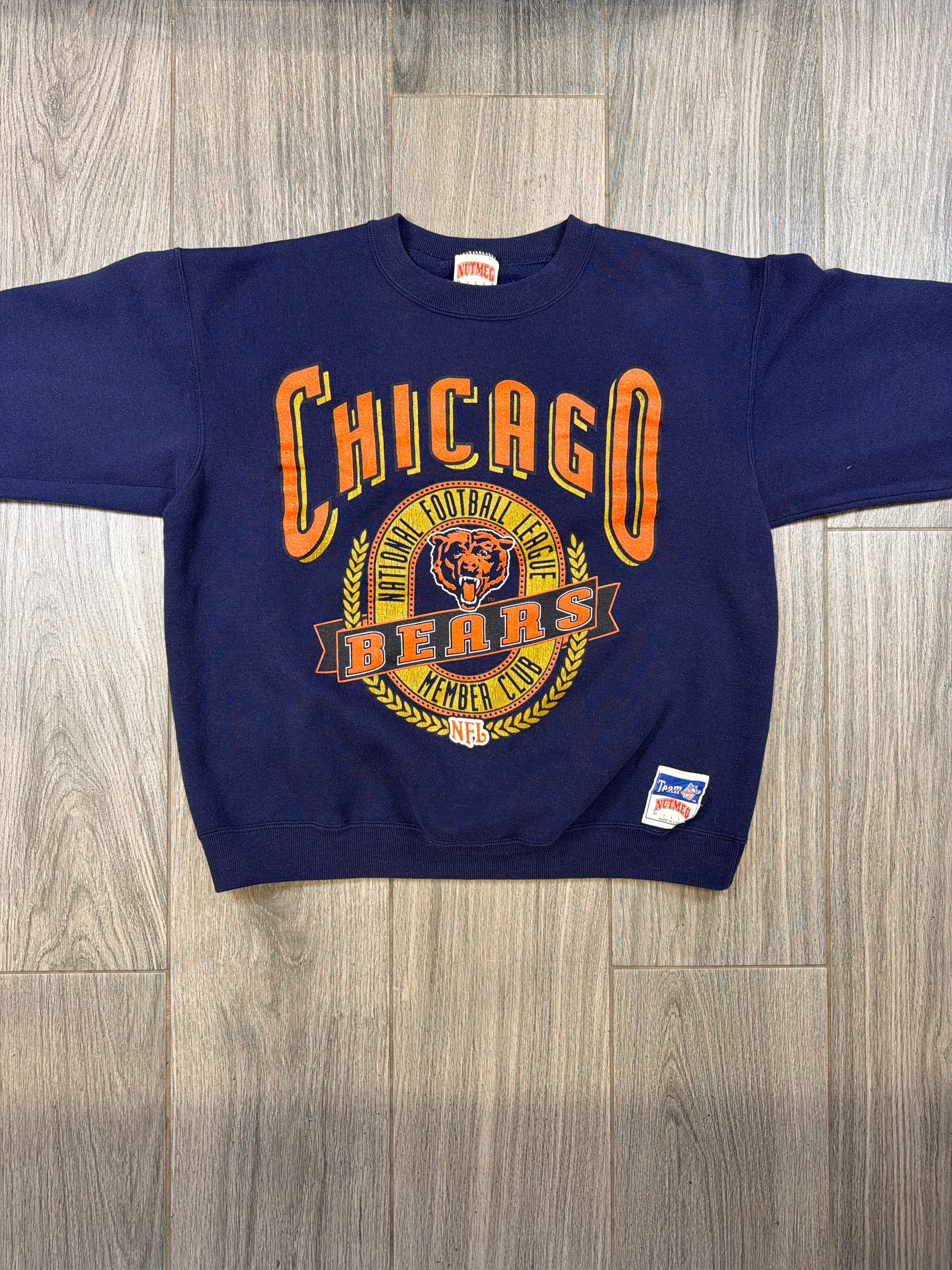 Chicago Bears NFL 90s Crewneck Sweater Large