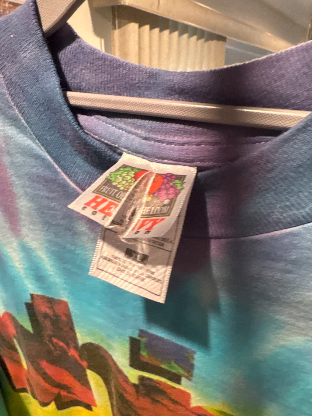 1998 Phish Tour Tie Dye XL Fruit of the Loom