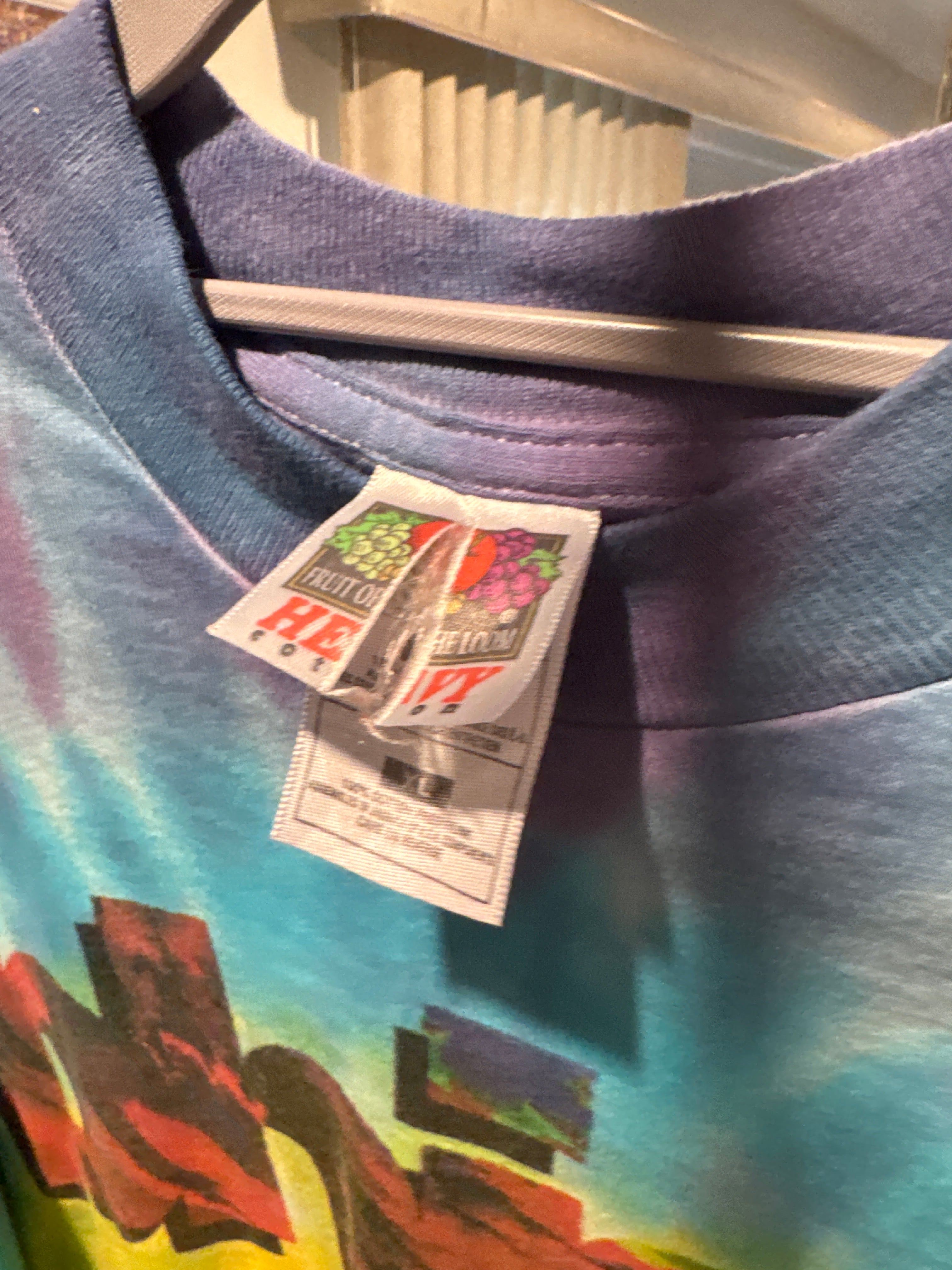 1998 Phish Tour Tie Dye XL Fruit of the Loom