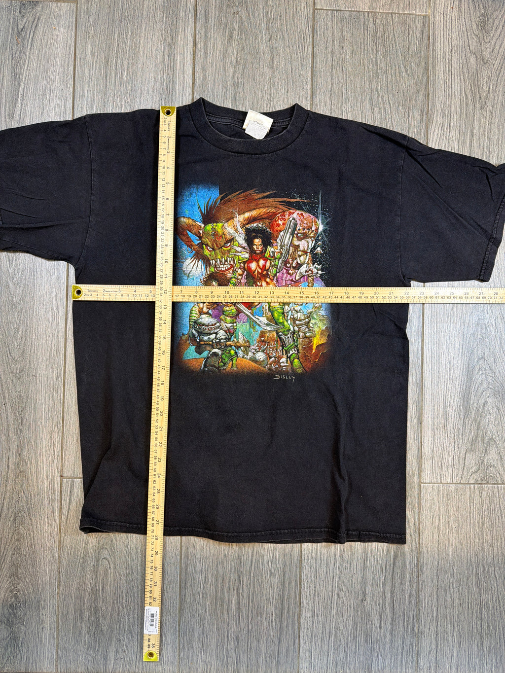 2000 Heavy Metal Movie Promo Winterland Black T-Shirt XL