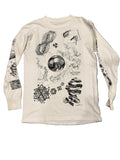 1991 MC Escher Art Vintage T-Shirt White Large Long Sleeve M.C.