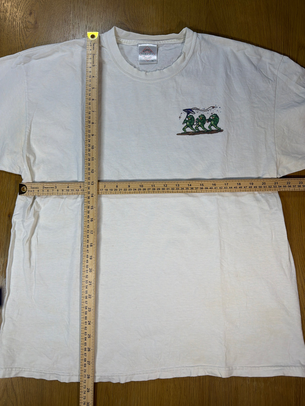 Tabasco Toadally Ripped Promo Jazz Mushroom Drug T-Shirt L/XL