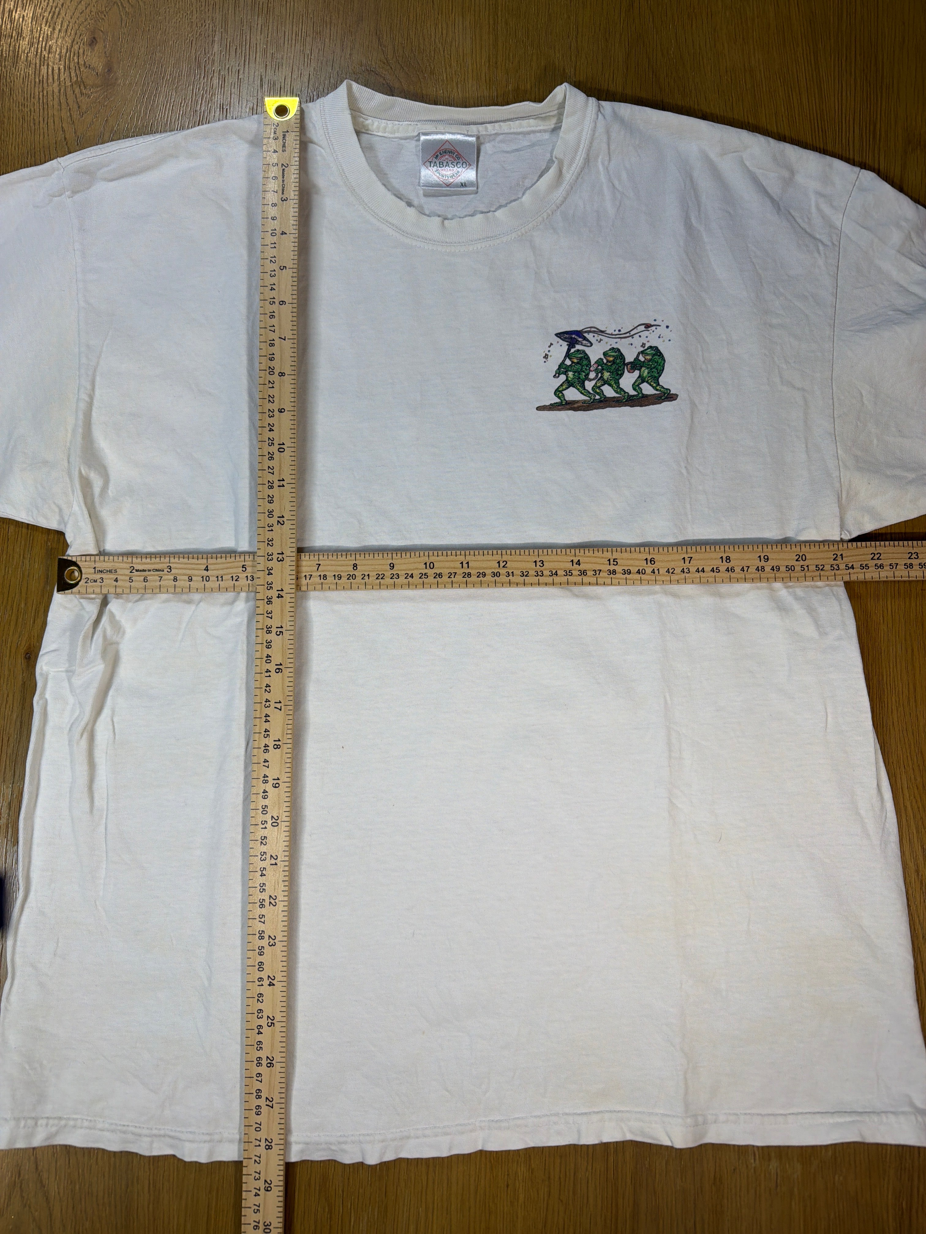 Tabasco Toadally Ripped Promo Jazz Mushroom Drug T-Shirt L/XL