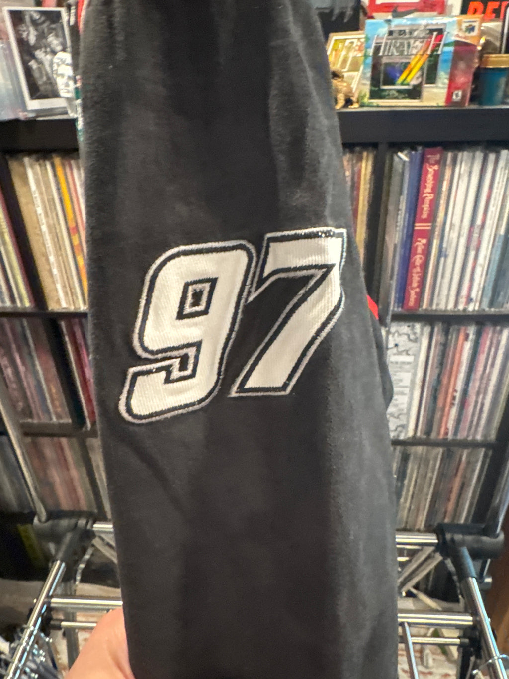 Vintage JH Design Racing Jacket XL Great Wear Kurt Busch Red Black