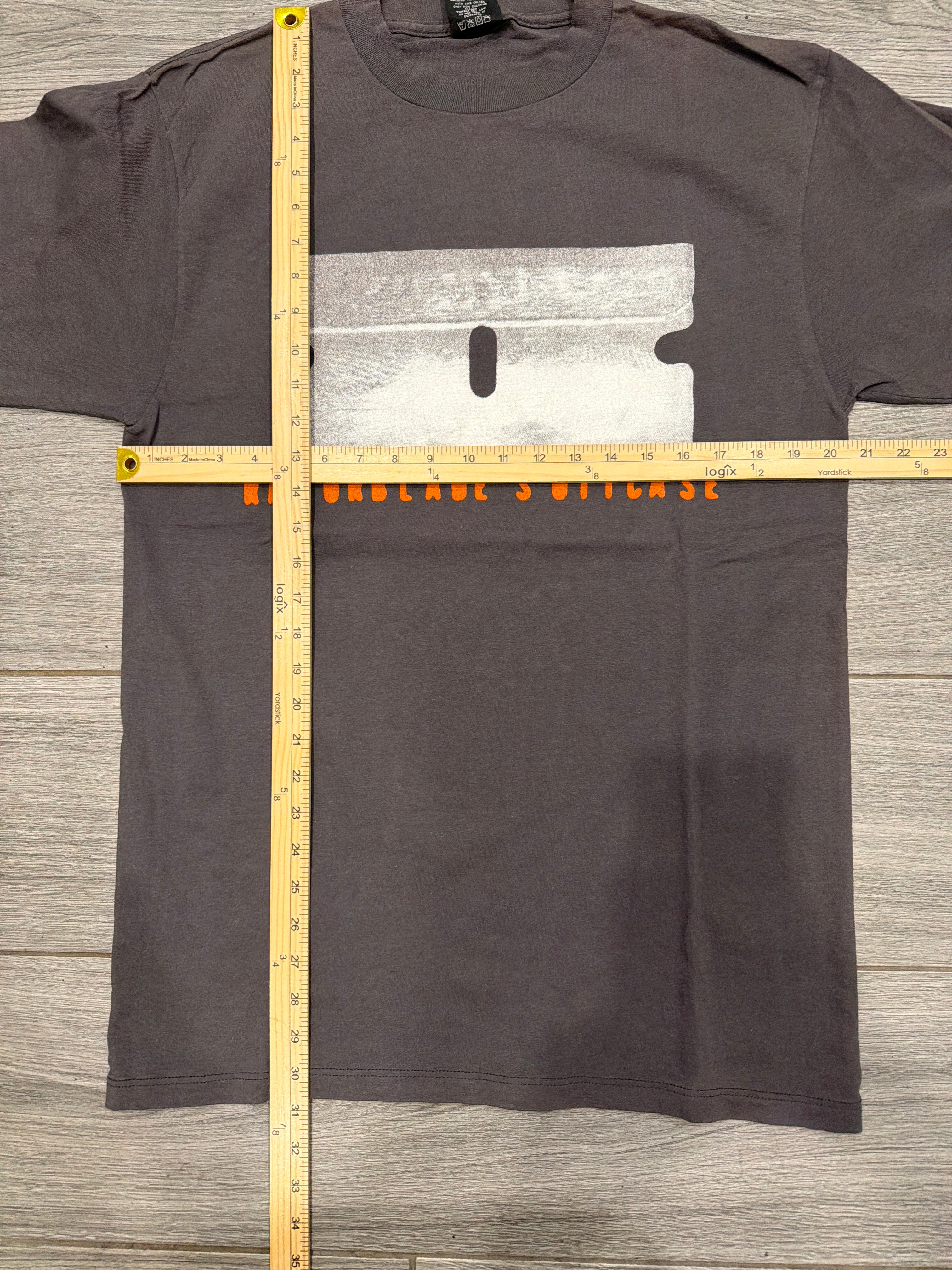 1996 Bush Razorblade Suitcase Large Black Band T-Shirt Gavin Large