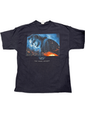 00s Heath Ledger Joker The Dark Knight Movie Promo Black T-Shirt XL