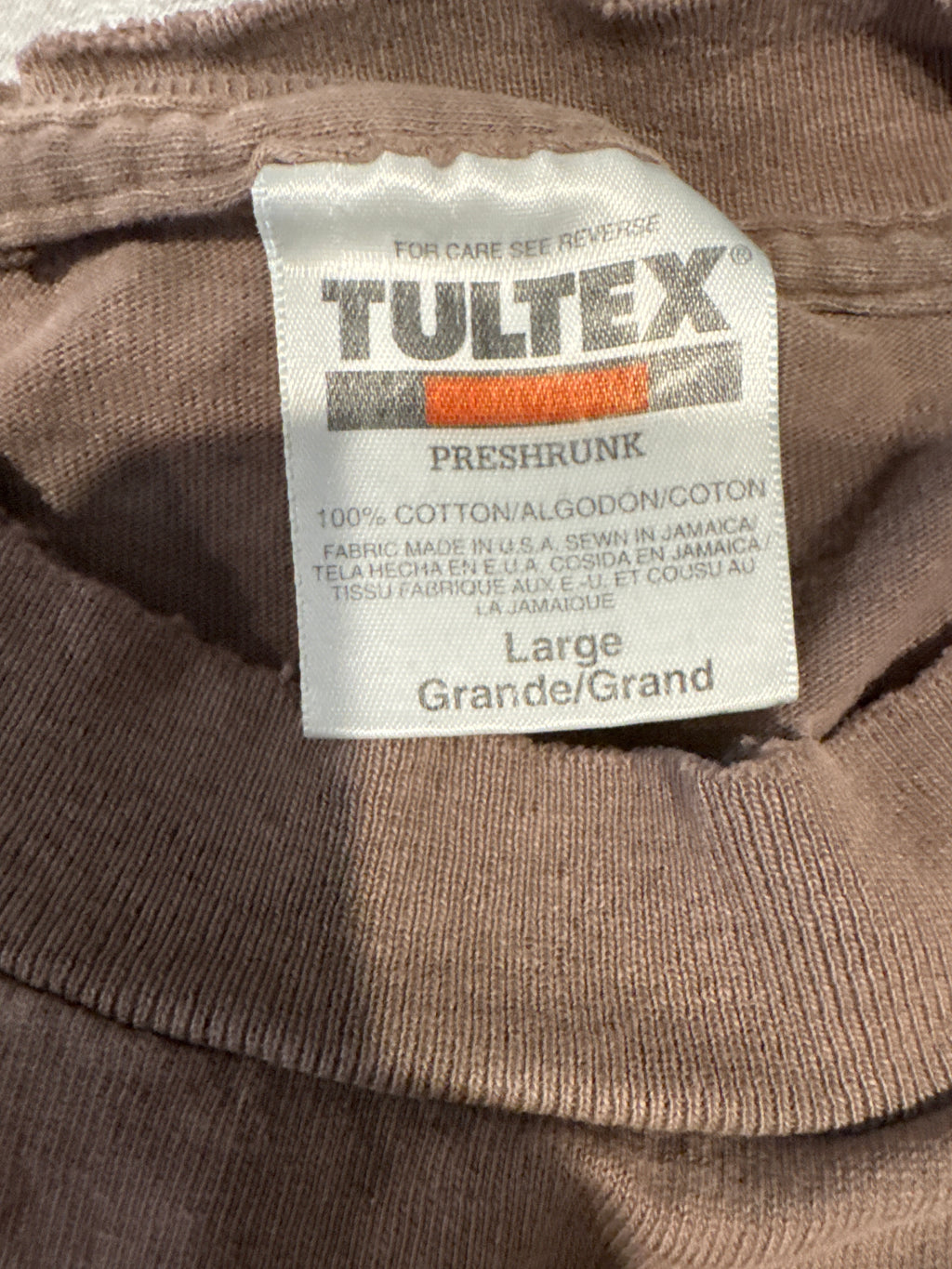 00s Alien Workshop Abduction Exam Room Tultex Brown T-Shirt Large