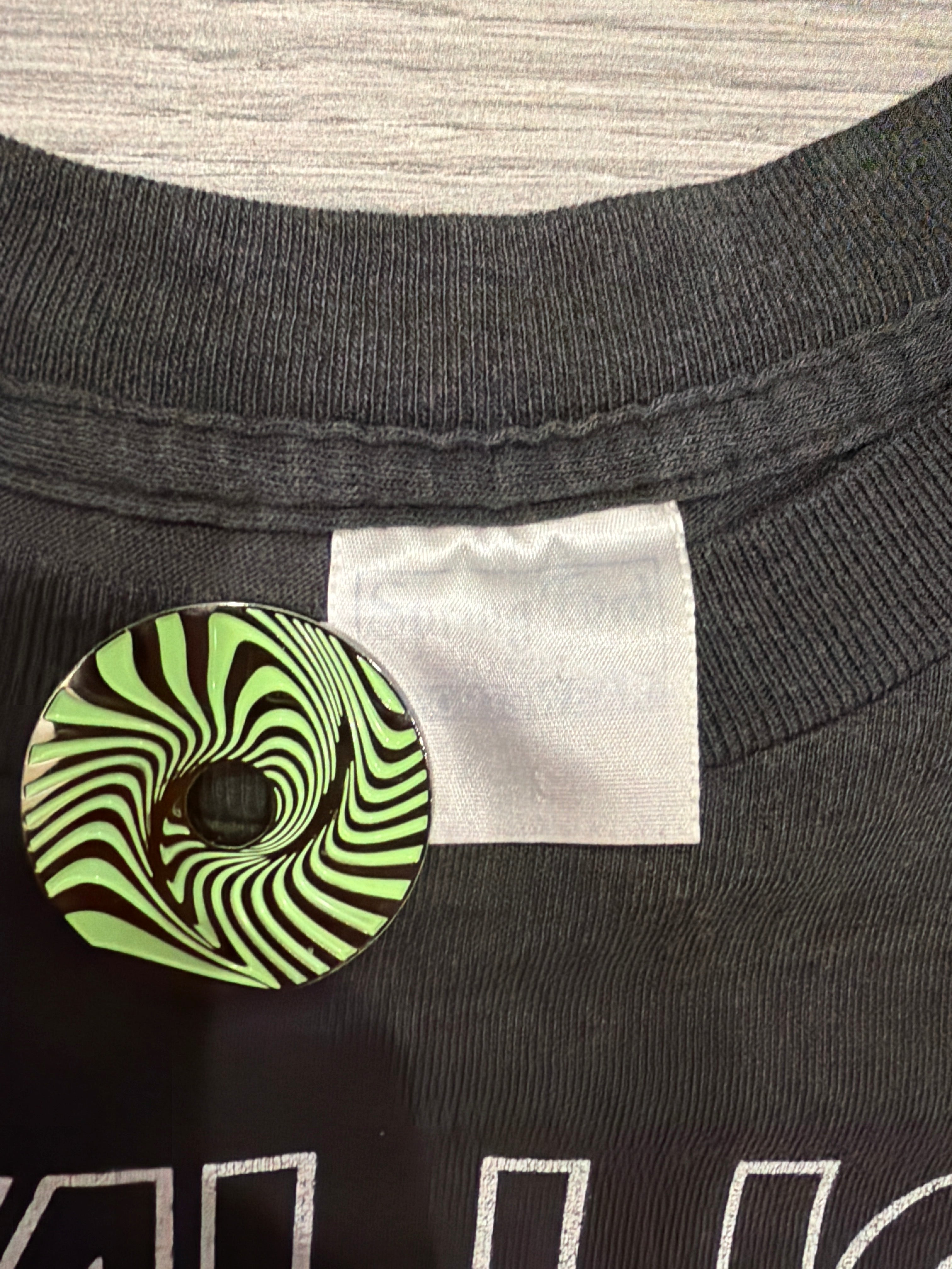 90er Metallica Shortest Straw Vertigo Pushead Spring Ford Schwarzes T-Shirt Large