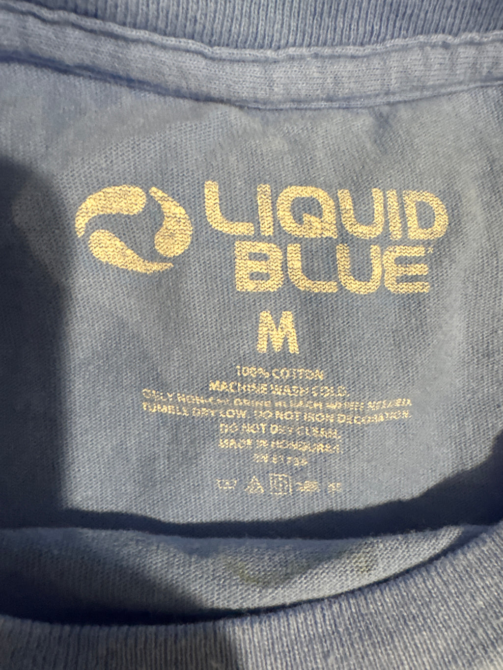 2023 Grateful Dead Summer Tour Liquid Blue T-Shirt M