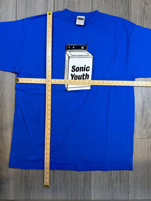 Sonic Youth Washing Machine 90s Vintage Tultex Blue T-Shirt 2XL