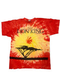 90s Disney The Lion King Sunset Tie Dye T-Shirt Large