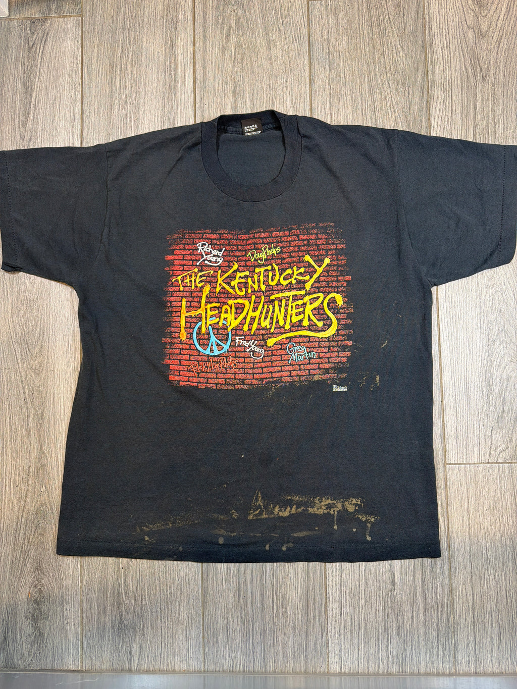 1990 Kentucky Headhunters Pickin on Nashville Screen Stars T-Shirt XXL