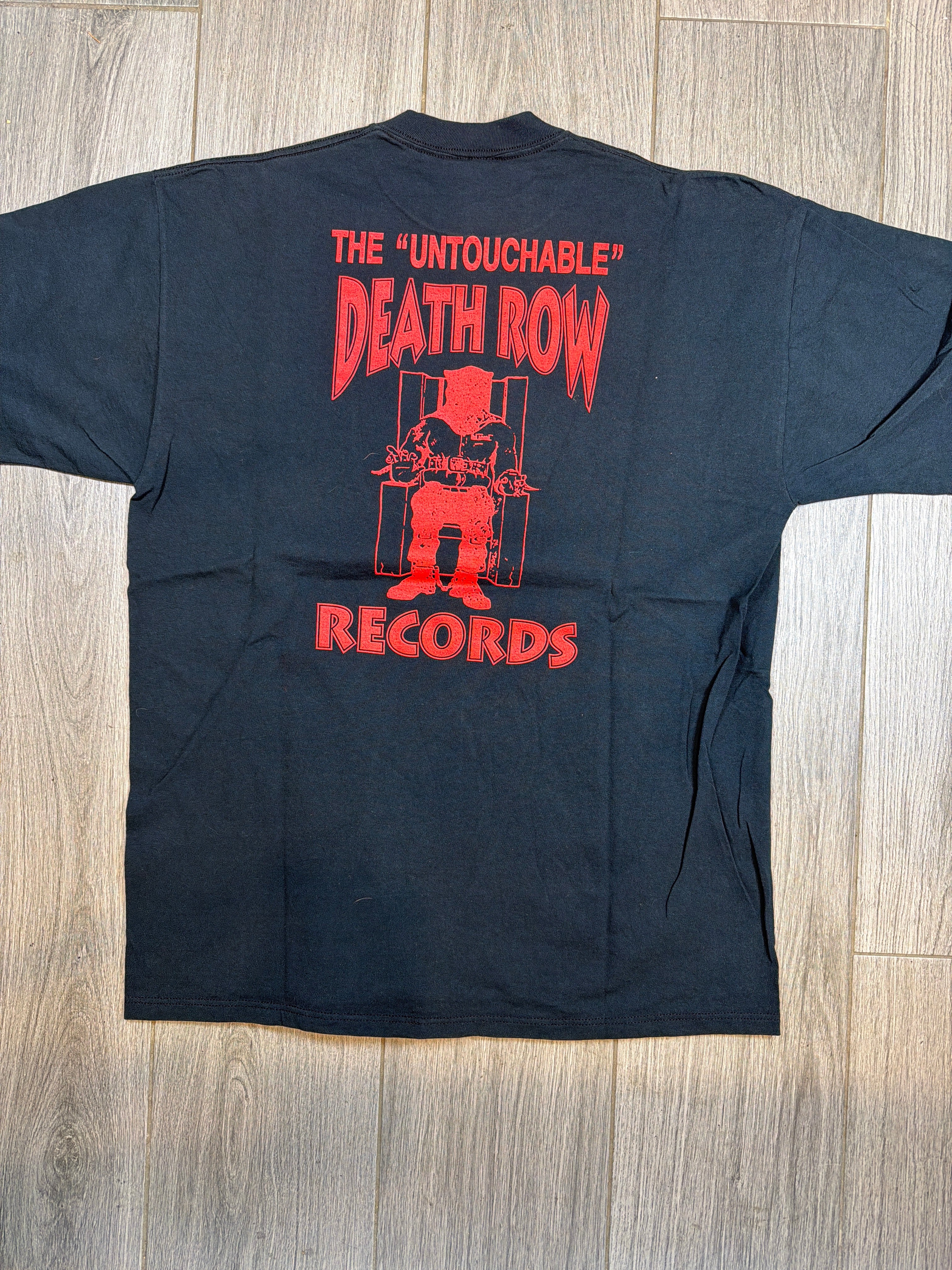 Gang Related Film Promo 2Pac Death Row Records Schwarzes T-Shirt XL