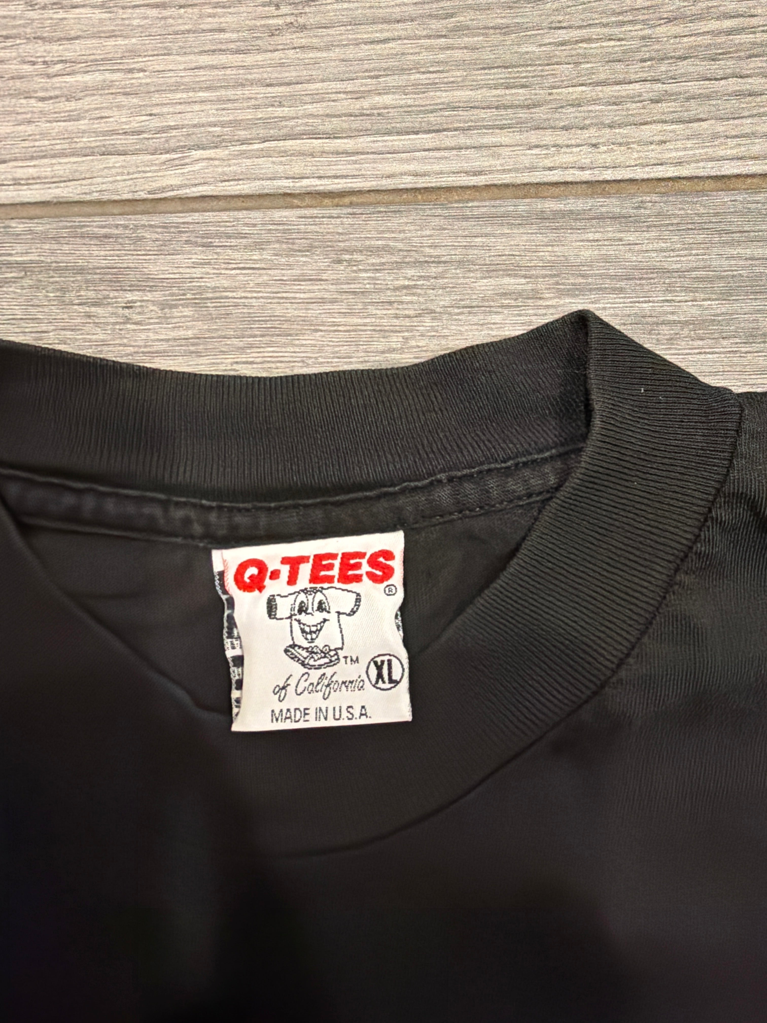 90er Jahre Mars Attacks Film Promo Black T-Shirt XL Q-Tees Single Stitch XL