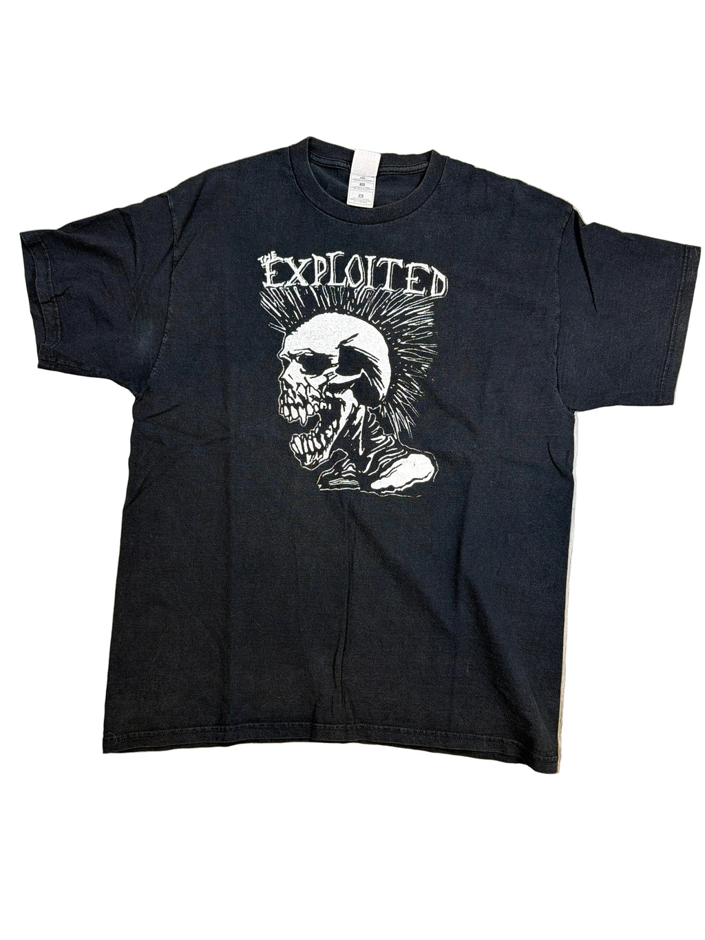 The Exploited Total Chaos Double Sided Punk Black T-Shirt XL