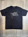 00s My Chemical Romance Black Flag Hanes Black T-Shirt Large
