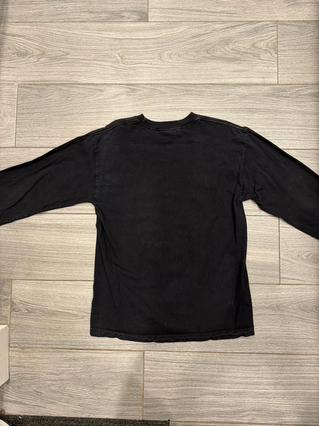 2000 Disturbed Long Sleeve Nu Metal Band Black T-Shirt Medium