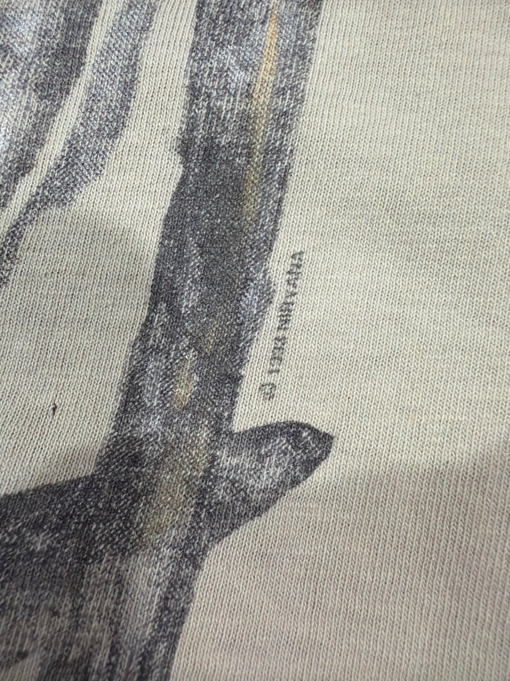 1993 Nirvana Incesticide Kurt Cobain Giant Thrashed T-Shirt XL